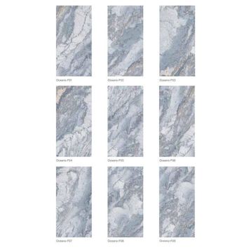 Serapool Oceano 33x66 Porselen Mavi Havuz Seramiği