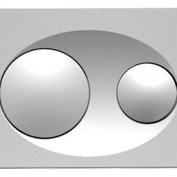 Serel P40-0110 Mat Krom Panel Gömme Rezervuar