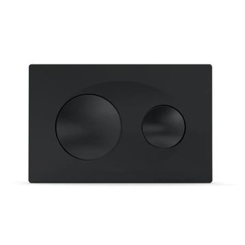 Serel P40-0190 Mat Siyah Panel Gömme Rezervuar