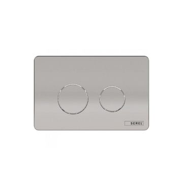Serel P57-0120 Parlak Krom Buton