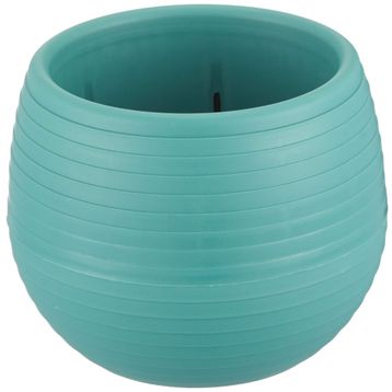 Serinova ES05 13 cm 1,3 Litre Yeşil Elvan Kaktüs Sukulent Saksısı