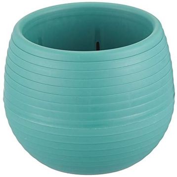 Serinova ES05 13 cm 1,3 Litre Yeşil Elvan Kaktüs Sukulent Saksısı
