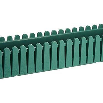Serinova IB03 İstanbul Balkon Drenaj Aparatlı 77.5 cm 14 L Yeşil Saksı