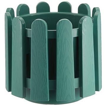 Serinova IS02 İstanbul Yeşil Drenaj Aparatlı 19cm, 2,6 lt Dekoratif Saksı