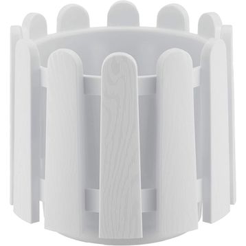 Serinova IS03 Beyaz Drenaj Aparatlı 26 cm 6,6 Litre Dekoratif Saksı