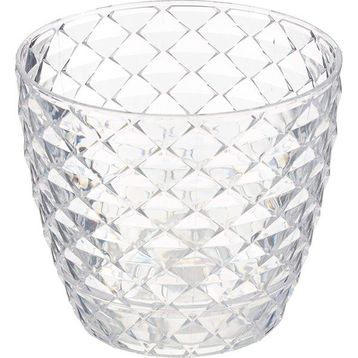 Serinova KAP-2 Şeffaf 14 cm 1.4 Litre Orkide Saksı