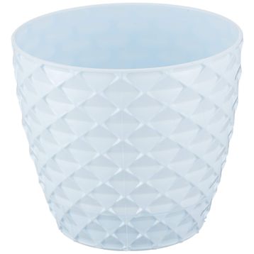 Serinova KAP3 Kapadokya Tabaklı 17.3 cm 2.5 lt Beyaz Dekoratif Saksı