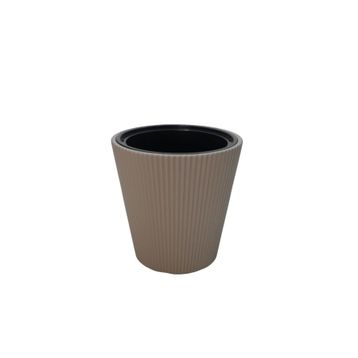 Serinova Konik No: 3 Çizgili Saksı