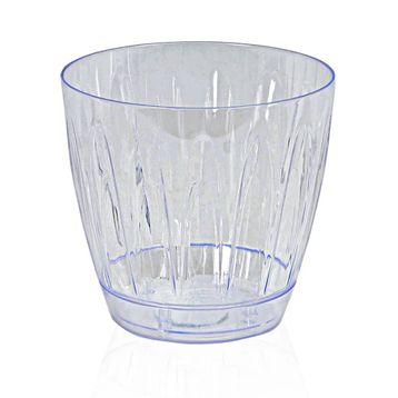 Serinova OR03 Orkide Şeffaf 3 Litre 3'lü Saksı