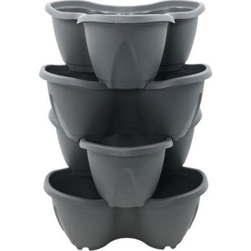 Serinova Pamukkale No 3 4'lü Set 12.5 lt Saksı