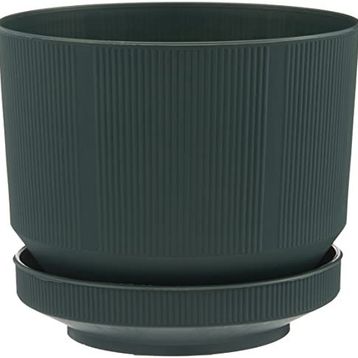 Serinova S282 Yeşil 18,5 cm 3,3 lt Lüks Dekoratif Saksı