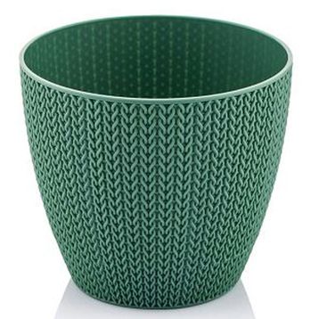 Serinova SML2 Sümela Yeşil 14 cm 1,4 lt Dekoratif Saksı