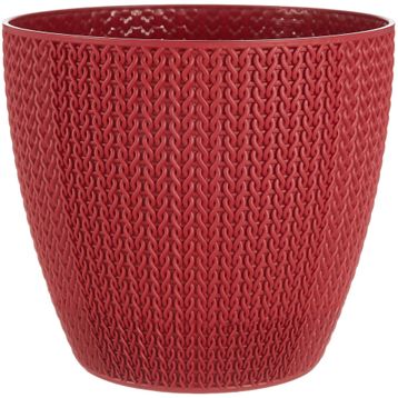 Serinova SML4 Sümela 21,6 cm 5 L Kırmızı Tabaklı Saksı