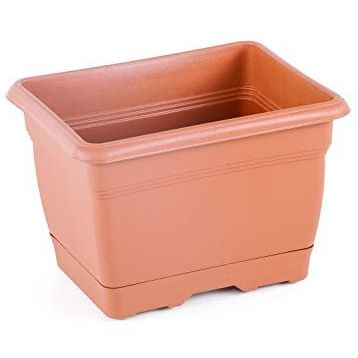 Serinova V600 Villa Balkon Kiremit Tabaklı 21 cm 2,75 lt Saksı