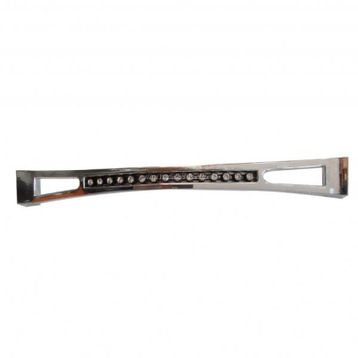 Serio Köprü Taşlı 128 mm Krom Mobilya Dolap Kulbu