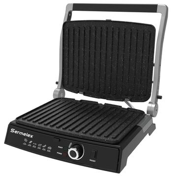 Sermelex 5000 Pro Grill Inox Tost Makinesi