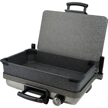 Sermelex Turbo Granit Grill Inox Tost Makinesi