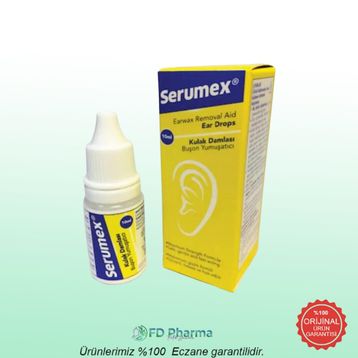 Serumex 10 ml Buşon Yumuşatıcı Kulak Damlası