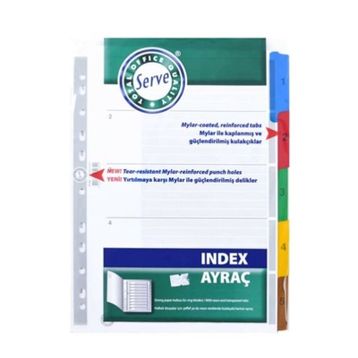 Serve 1-5 Rakamlı Ayraç