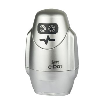 Serve E-Bot Gri Metallix Silgili Kalemtıraş
