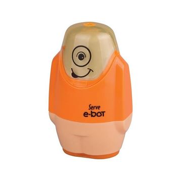 Serve Turuncu E-Bot Silgili Kalemtıraş