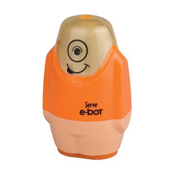 Serve Turuncu E-Bot Silgili Kalemtıraş