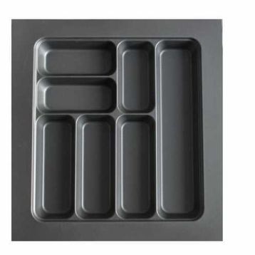 Sese 400-07-04-54 Plastik 47x49 cm Antrasit Ekonomik Kaşıklık