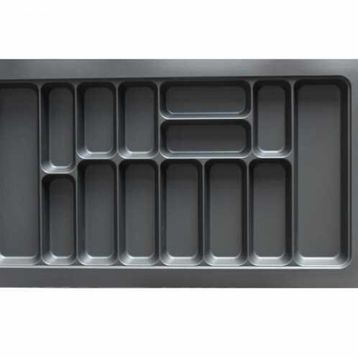 Sese 400-07-07-54 Plastik 76x49 cm Antrasit Ekonomik Kaşıklık