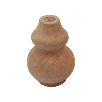 Sese 401-43-10-01 Ahşap 10 cm Ham Mobilya Ayağı