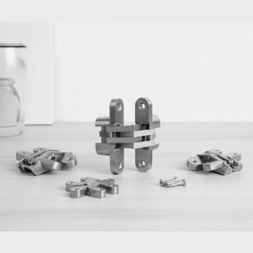 Sese 600-02-05-24 118 mm Mat Krom Kırma Oval Menteşe