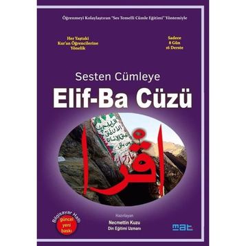 Sesten Cümleye Elif-Ba Cüzü Mat Kitap