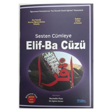 Sesten Cümleye Elif-Ba Cüzü Mat Kitap