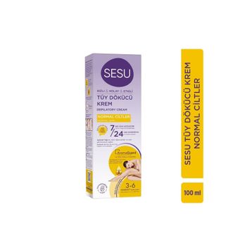 Sesu 100 ml Normal Ciltler Tüy Dökücü Krem