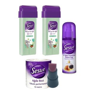 Sesu 100x2 ml Kalın Tüyler Roll On Sir Ağda