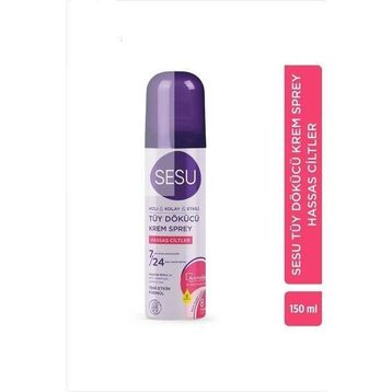 Sesu 150 ml Hassas Ciltler Tüy Dökücü Köpük