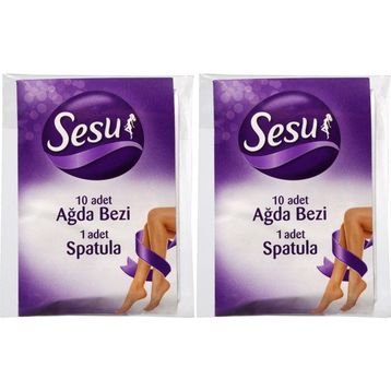 Sesu 2x10 Adet Ağda Bezi