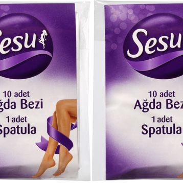 Sesu 2x10 Adet Ağda Bezi