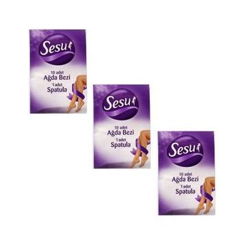 Sesu 3x10'lu Ağda Bezi