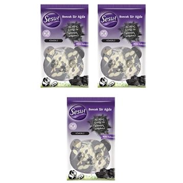 Sesu Boncuk Kömürlü 3x250 gr Sir Ağda