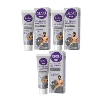 Sesu For Men 3x100 ml Tüy Dökücü Krem
