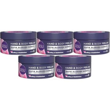 Sesu Hand & Body Peeling 5x250 ml Vücut Peelingi