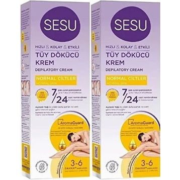 Sesu Normal Ciltler 100 ml x 2 Adet Tüy Dökücü Krem