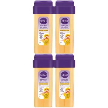 Sesu Normal Ciltler 4x100 ml Roll-On Sir Ağda