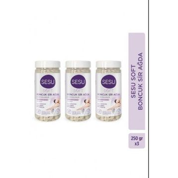 Sesu Soft Boncuk 250 gr x 3 Adet Sir Ağda