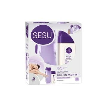 Sesu Soft Roll-On Ağda Makineli Set