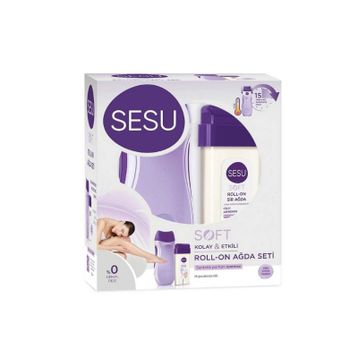 Sesu Soft Roll-On Ağda Makineli Set