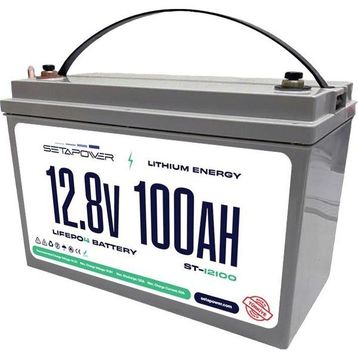 Setapower LifePO4 12.8V 100 AH Akü