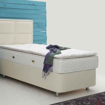 Setay Mobilya 100x200 cm Angel Baza Başlık ve Yatak Seti
