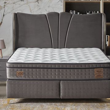 Setay Mobilya 160x200 cm Bella Baza Başlık ve Yatak Seti