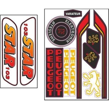 Sevenkardeşler Mobylette 006 Sticker